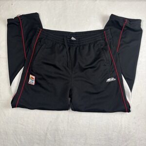 Forward Team Russia Soccer Futbol Black Athletic‎ Pants Sweatpants Men's XL